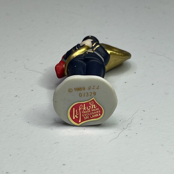 Vintage Lefton Colonial Village, Salvation Army Band Loose Figurine - 1989 - Picture 8 of 8